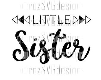 Little Sister SVG / Png / Eps / Dxf / Pdf