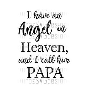 Free Free 110 Husband In Heaven Svg SVG PNG EPS DXF File