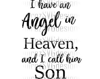 Download Son In Heaven Svg Etsy