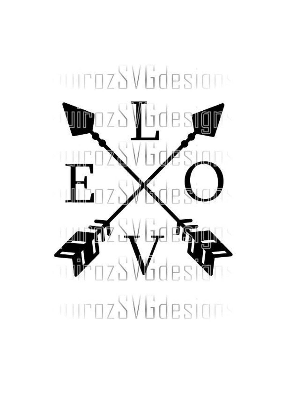 LOVE SVG / Png / Eps / Dxf / Pdf / Valentine's Svg - Etsy