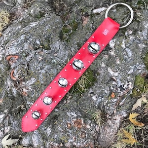 Leather Sleigh Bell Door Hanger/Strap