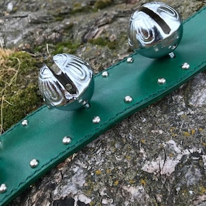 Leather Sleigh Bell Door Hanger/Strap