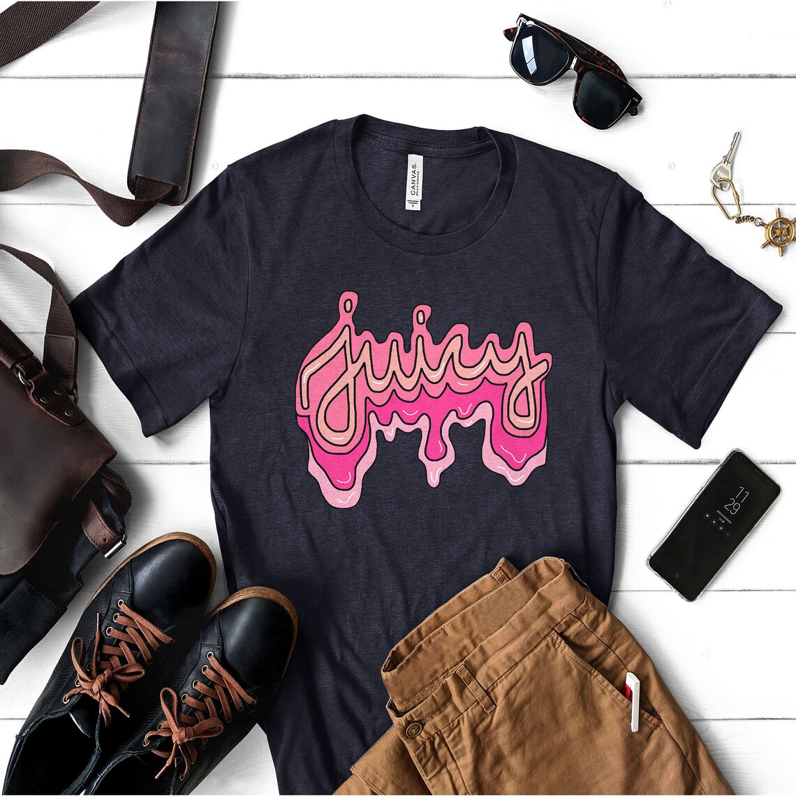Keep it juicy Shirts Juice T shirts Pink T shirts Feminism | Etsy