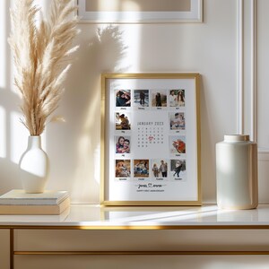 Personalised Couples Anniversary Print Ideal for Valentines Day Gift or ...