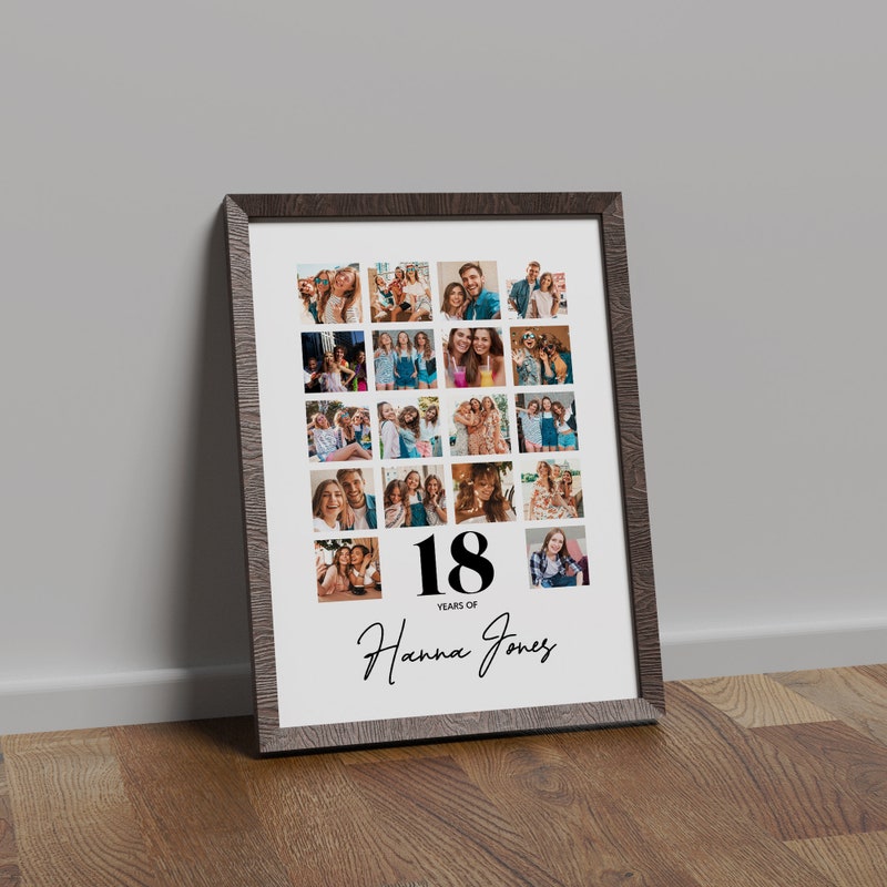 18th Photo Frame Collage - Etsy UK
