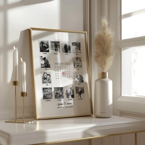 Personalised Couples Anniversary Print Ideal for Valentines Day Gift or ...