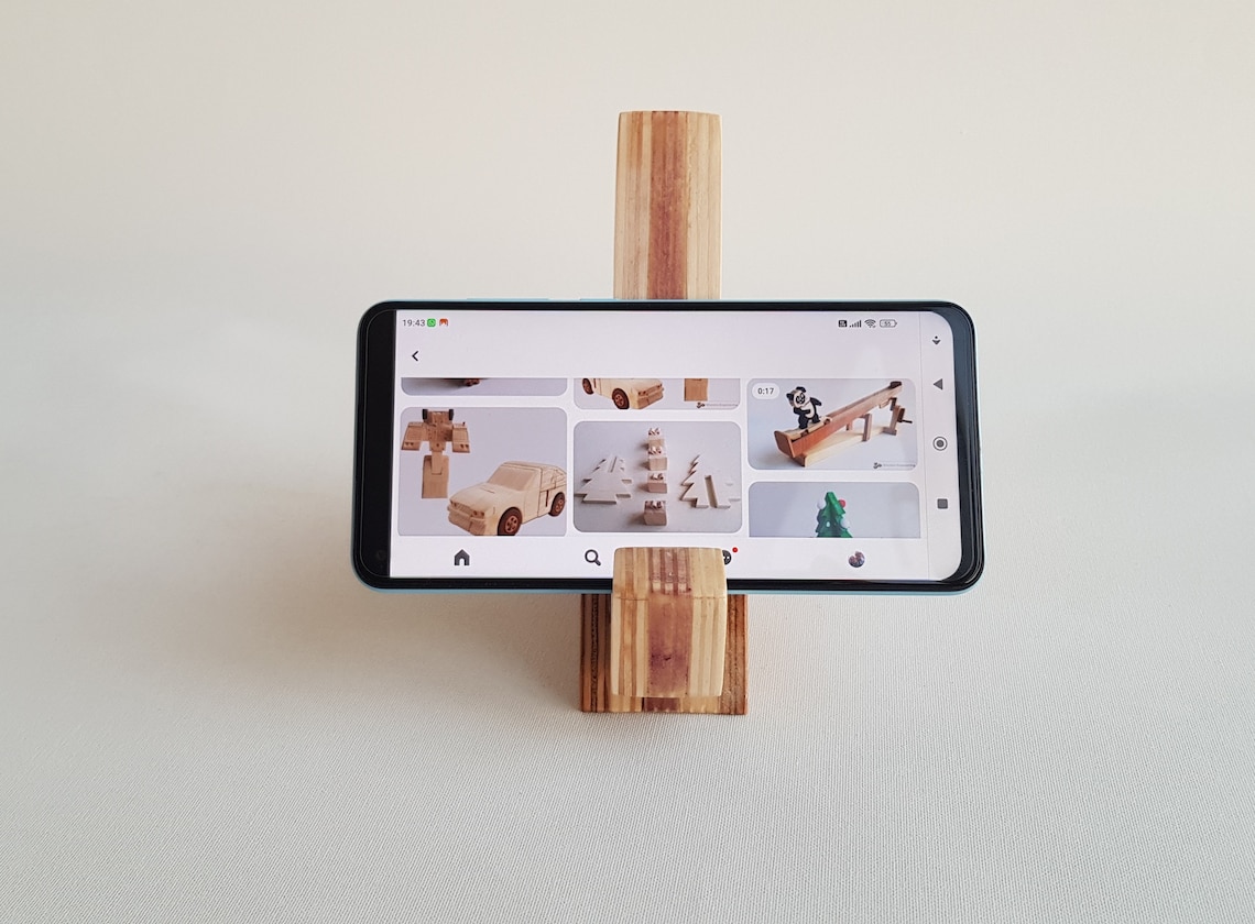 Wooden Cell Phone Holder Plans & Patterns Adjustable Wooden Phone Stand