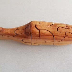 Wooden 3D Shark