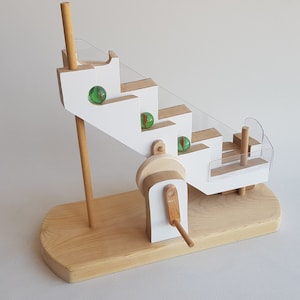 Wooden Marble Staircase Machine Toy Plans (PDF) - Etsy
