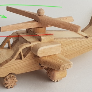 Wooden Helicopter Toy Plans and Patterns - Diy Wood Helicopter (PDF Download)