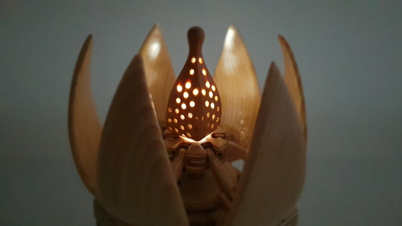 Wooden Blooming Flower-plans