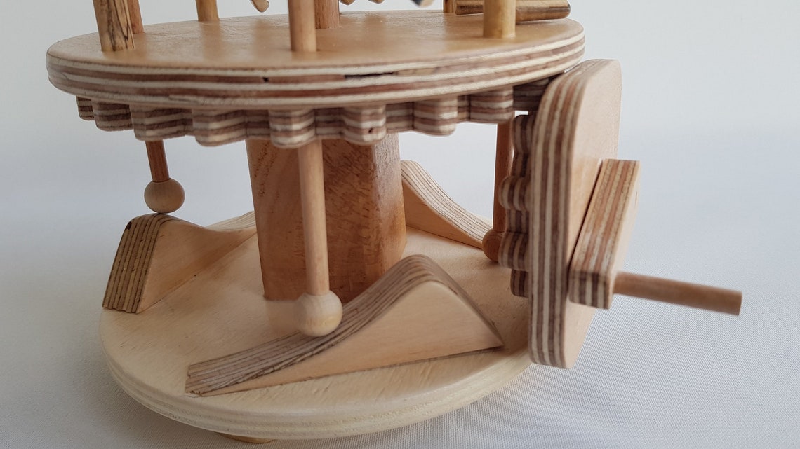 Wooden Carousel Toy Plans & Patterns PDF Download Wooden - Etsy