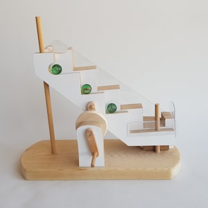 Wooden Marble Machine