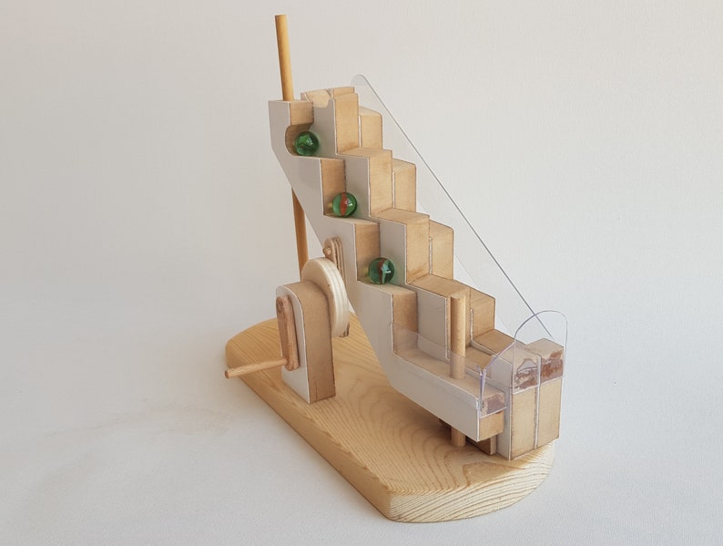 Wooden Marble Run