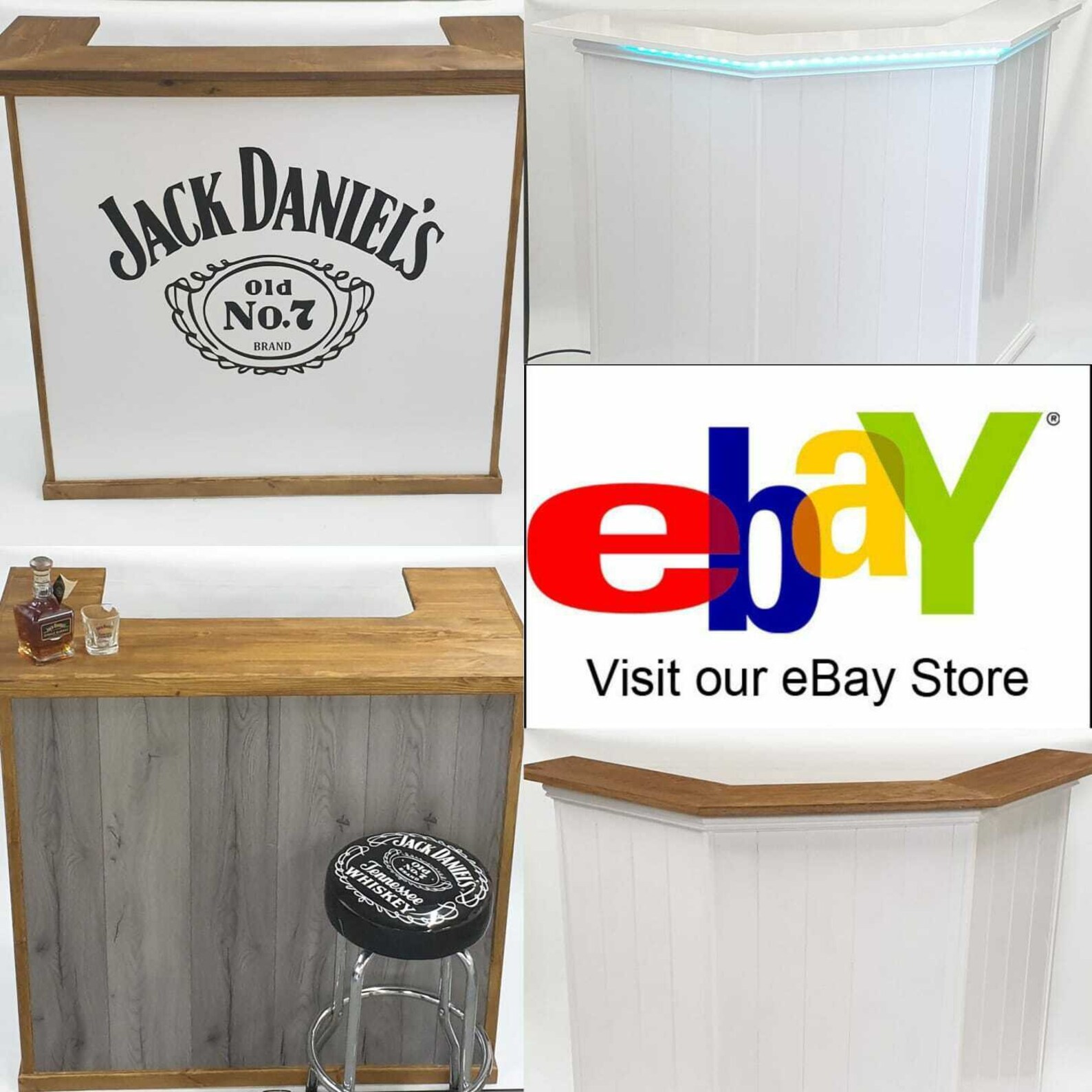 Corner Home Drinks Bar Perfect for Summerhousemancavehome & Etsy UK