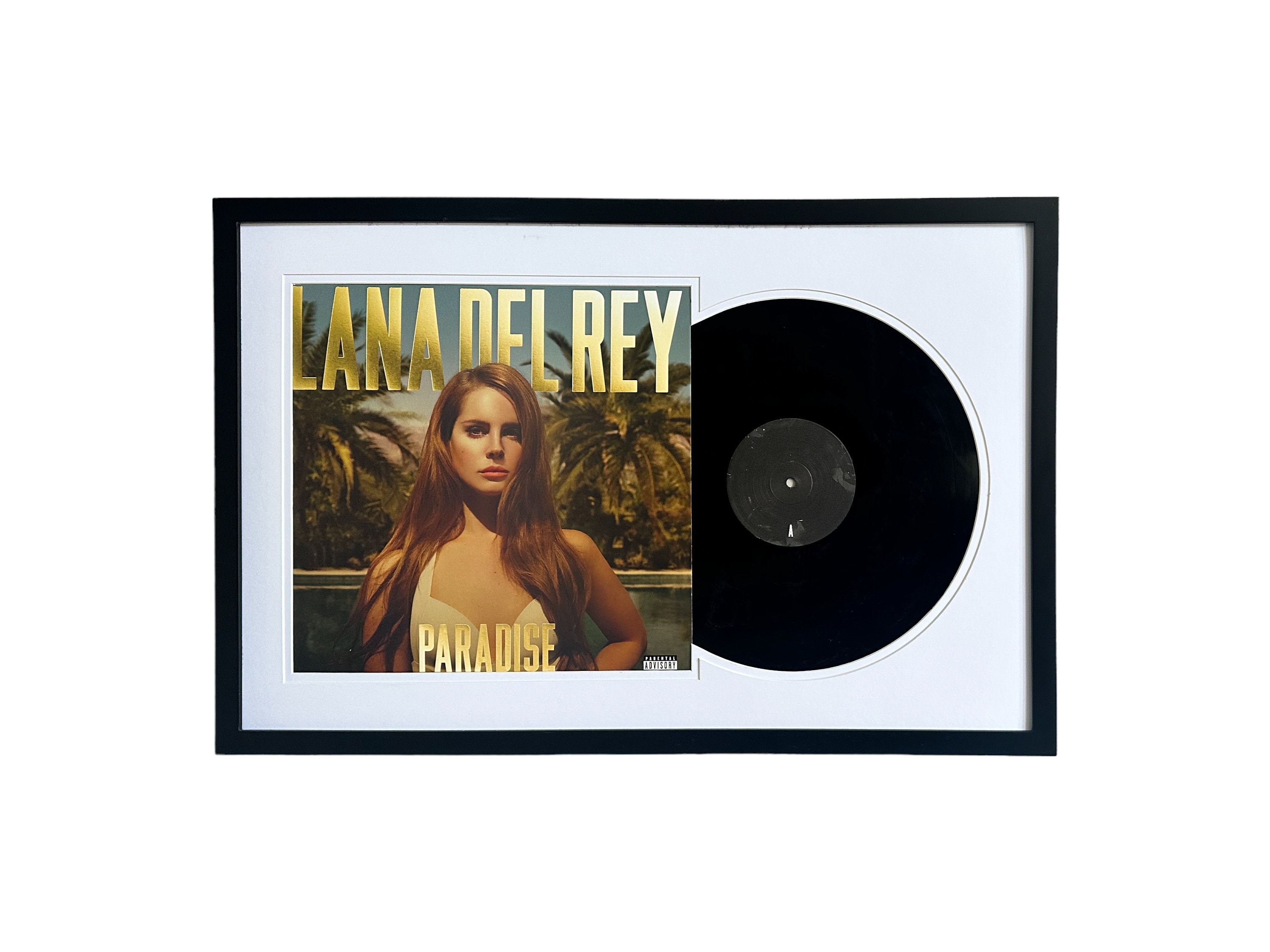 Lana Del Rey - Born to Die, Framed Vinyl Record & Album Cover, Ready to  Hang, Music Gift, Wall Art