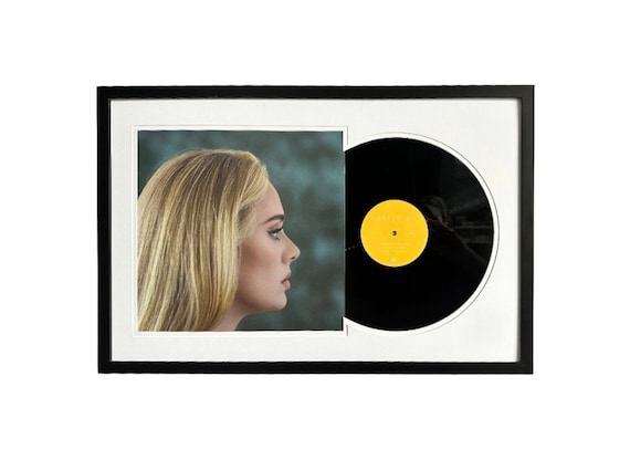 Adele 30 Framed Vinyl Record & Album Cover, Ready to Hang, Music