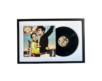 Lana Del Rey - NFR! - Framed Vinyl Record & Album Cover, Ready to Hang, Music Gift, Wall Art