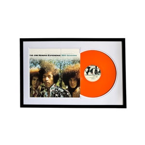 The Jimi Hendrix Experience - BBC Sessions, Framed Vinyl Record & Album Cover, Ready to Hang, Music Gift, Wall Art