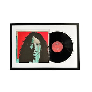 Chris Cornell - Self Titled, Framed Vinyl Record & Album Cover, Ready to Hang, Music Gift, Wall Art