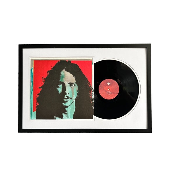 Chris Cornell - Self Titled, Framed Vinyl Record & Album Cover, Ready to Hang, Music Gift, Wall Art