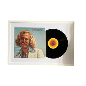 Jimmy Buffett - Havana Daydreamin', Framed Vinyl Record & Album Cover, Ready to Hang, Music Gift, Wall Art
