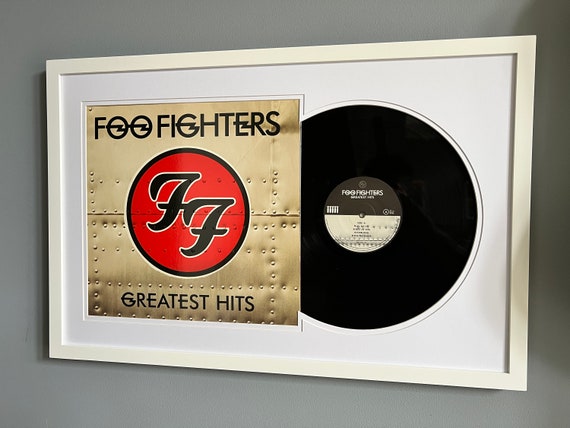 Foo Fighters - Greatest Hits, Framed Red Vinyl Record & Album