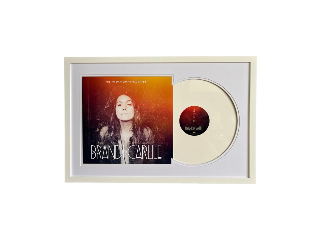 Brandi Carlile the Firewatcher's Daughter, Framed Vinyl Record & Album