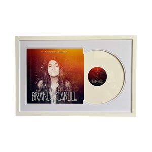 Brandi Carlile - The Firewatcher&#39;s Daughter, Framed Vinyl Record & Album Cover, Ready to Hang, Music Gift, Wall Art