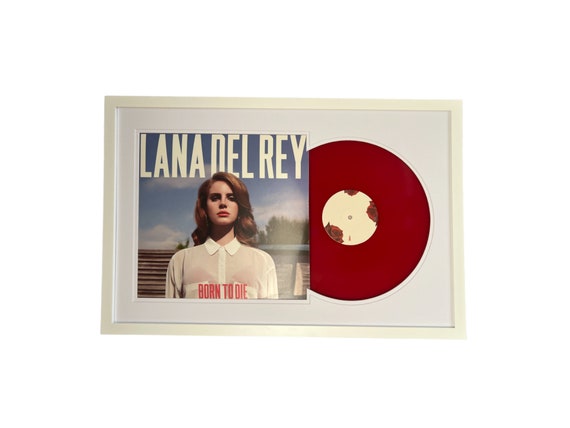 Lana Del Rey Born to Die, Framed Vinyl Record & Album Cover, Ready to Hang,  Music Gift, Wall Art 