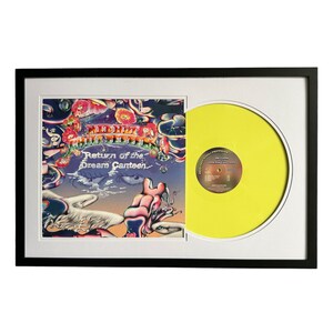 Red Hot Chili Peppers - Return of the Dream Canteen (Yellow Vinyl), Framed Vinyl Record & Album Cover, Ready to Hang, Music Gift, Wall Art