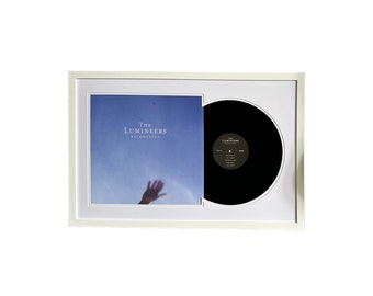 Lumineers - Brightside, Framed Vinyl Record & Album Cover, Ready to Hang, Music Gift, Wall Art