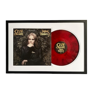 Ozzy Osbourne - Patient Number 9 - Framed Vinyl Record & Album Cover, Ready to Hang, Music Gift, Wall Art