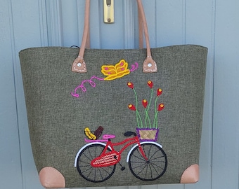 Raffia handbag, women's bag, straw bag, handmade bag, summer & winter basket
