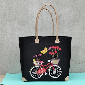 Sac cabas brodé, Sac Cabas Femme, Sac en raphia,Sac en paille chic, Cabas Fait main, Fourre tout plage, sac de cours, Sac en paille tendance