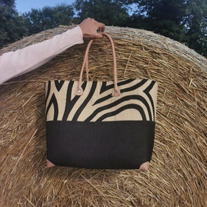 Élégant sac cabas Femme, sac fourre-tout fait main, sac à main cabas