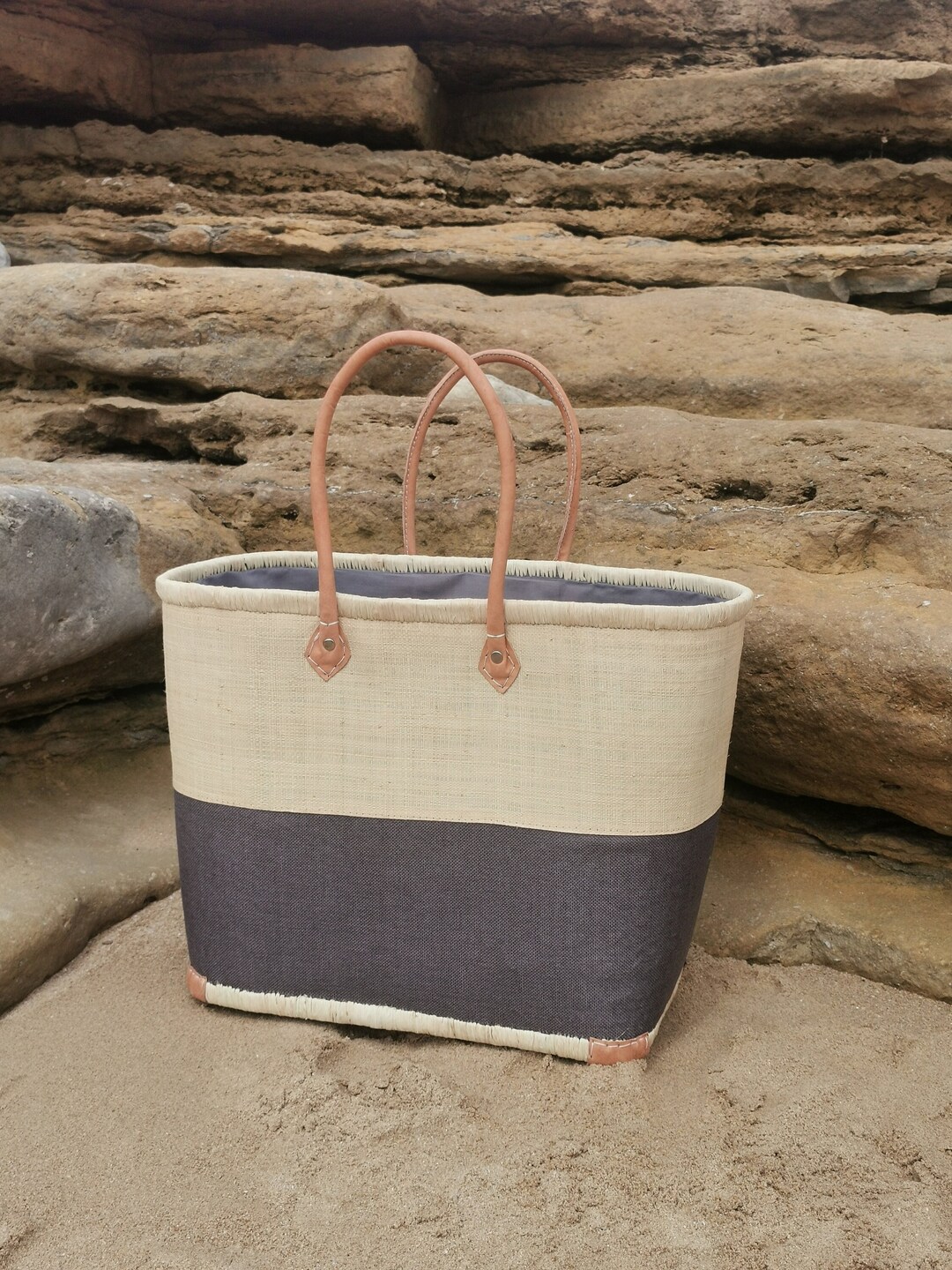 Natural Xxl Woven Basket, Straw Bag, Raffia Bag, Large Picnic Basket Etsy