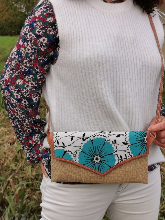 Pochette de soirée en wax cheap