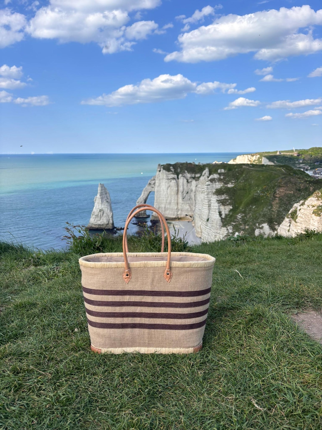 Strandkorb Bast Strandtasche Sehr Große Familien-Strandtasche