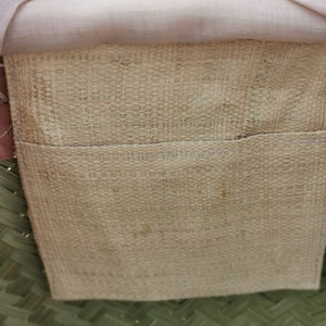 Very large family beach bag, straw beach basket, market tote basket, raffia basket bag image 5