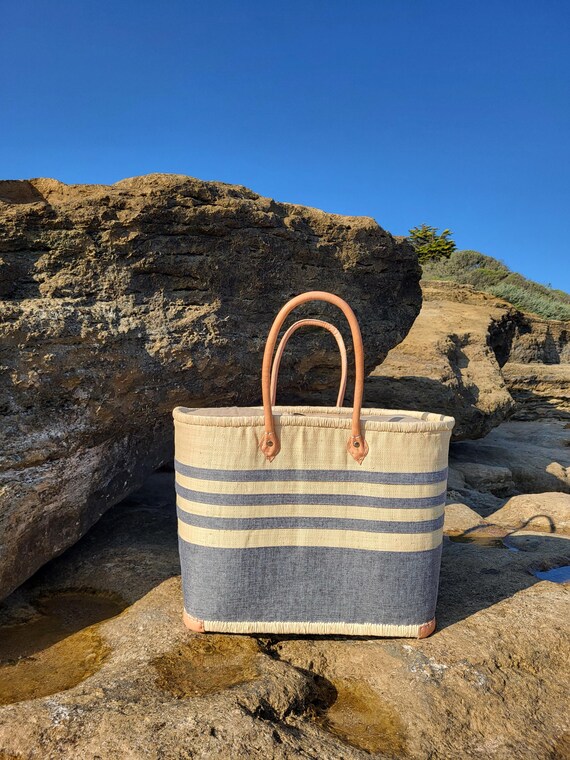 XXL Woven Basket Natural Basket Shopping or Market Tote Straw Basket Beach Basket Bag Artisanal Handmade Bag Etsy Sweden