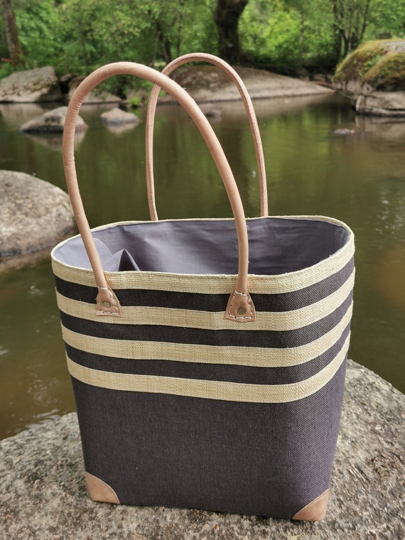 Cabas Bag Straw Bag Summer Bag Beach Bag Rafia Bag -  Denmark