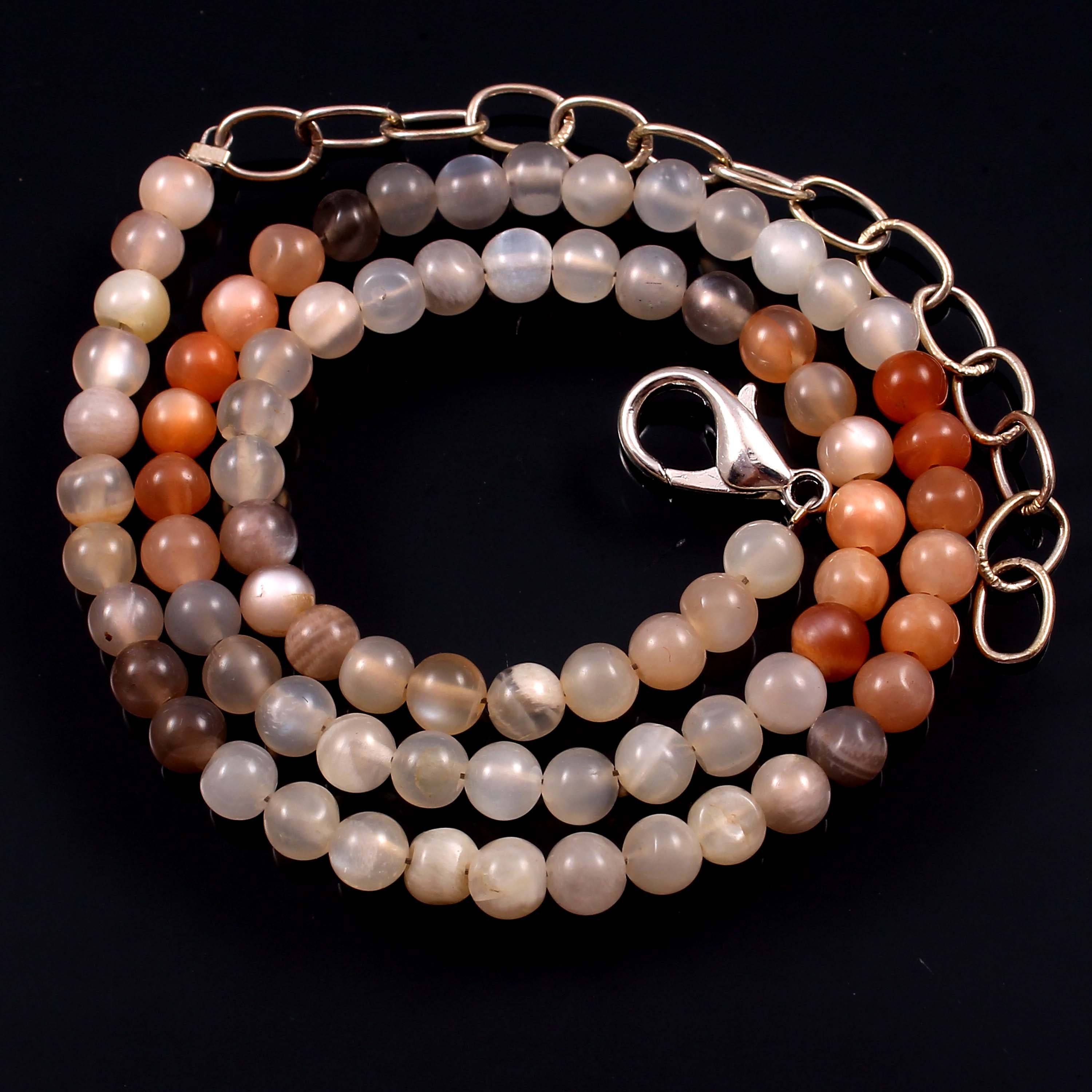 100 Natural Moonstone BeadsSmooth Moonstone BeadsLoose Etsy