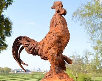 Corroded Rooster of Cast Iron (L)