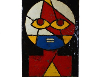 Peinture de barils de pétrole – Paul Klee – Senecio – 2