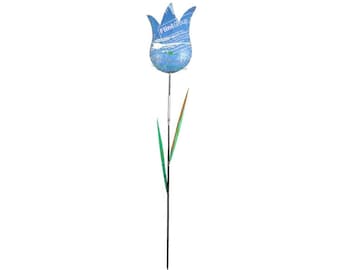 Bouchon de jardin Tulipe (Bleu) 1.79 M - Fleur -