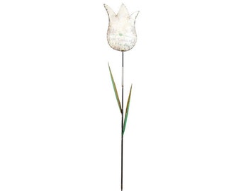 Bouchon de jardin Tulipe (blanc) 1.79 M - Fleur -