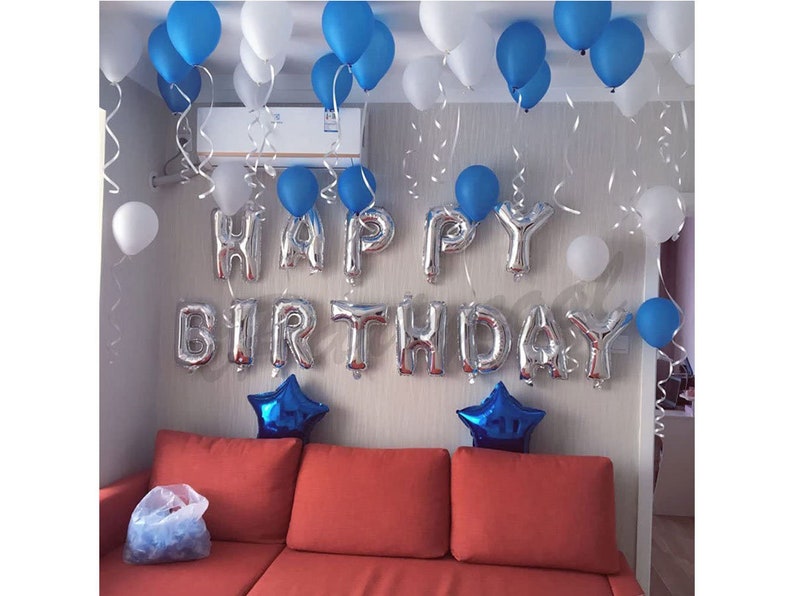 3D Premium Aluminum Foil Banner Balloons for Birthday Party Decorations and Supplies-21-Year Guarantee iPartyCool Happy Birthday Balloons