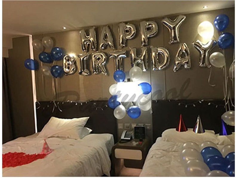 3D Premium Aluminum Foil Banner Balloons for Birthday Party Decorations and Supplies-21-Year Guarantee iPartyCool Happy Birthday Balloons