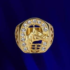 Elvis presley horseshoe ring - Etsy 日本